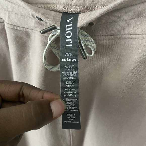 Vuori Womens Jogger Pants Laguna Lounge Athleisure Dogwood Dusty Pink XXLarge - Picture 3 of 8